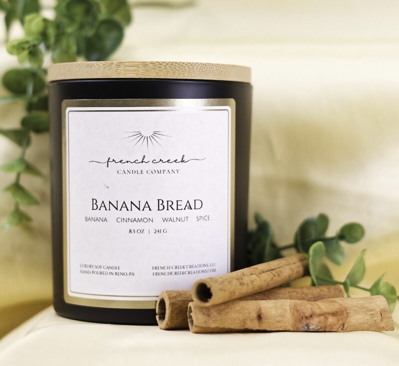 Banana Bread Luxury Soy Candle