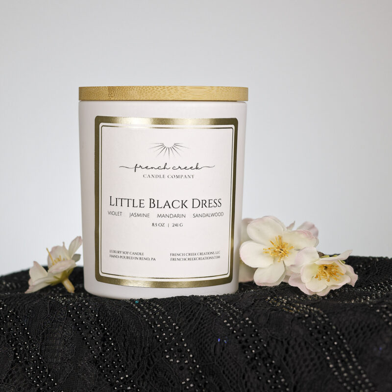 Little Black Dress Luxury Soy Candle - Image 2
