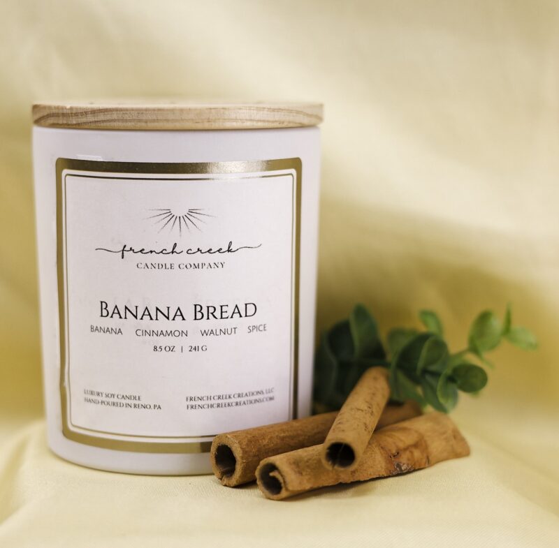 Banana Bread Luxury Soy Candle - Image 2